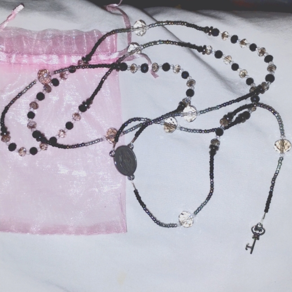 Handmade unique one of a kind rosary